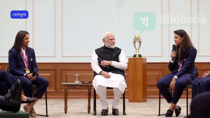 স্মৃতি মান্ধানা প্রথমবার প্রকাশ্যে