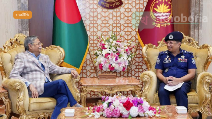 রাষ্ট্রপতি শাহাবুদ্দিন পদত্যাগের ইচ্ছা প্রকাশ করেছেন