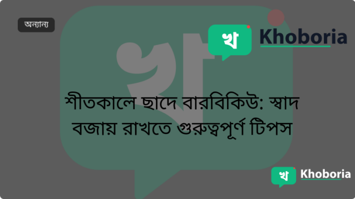 শীতকালে ছাদে বারবিকিউ: স্বাদ বজায় রাখতে গুরুত্বপূর্ণ টিপস