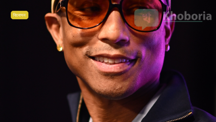 ফারেল উইলিয়ামস প্যারিস ফ্যাশন উইকে লুই ভুইটনের শোতে অপ্রকাশিত গানের প্রথম প্রকাশ