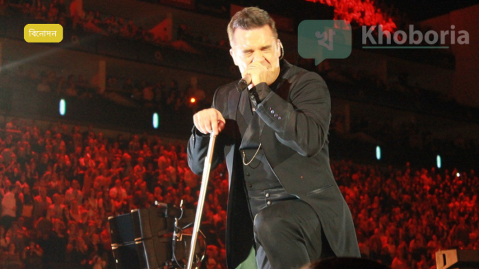 রবী উইলিয়ামসের ‘ব্রিটপপ’ অ্যালবাম ১৬তম নং একে রেকর্ড ভাঙল