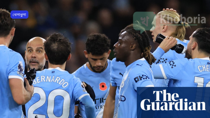 এরলিং হালান্ডের পেনাল্টি গোল, গার্ডিওলা বললেন চাপ না দিন