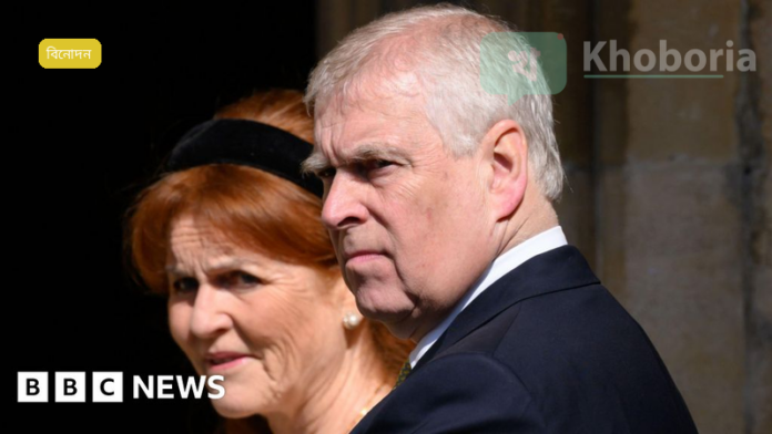 সারাহ ফার্গুসন জেফ্রি এপস্টেইনের কাছে দেনা পরামর্শ চেয়েছিলেন, জেলখানায় থাকাকালীন