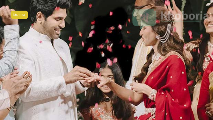 অলু সিরিশ ভ্যালেন্টাইন ডে-তে নয়ানিকা রেড্ডির জন্য রিল প্রকাশ, মার্চ ৬-এ বাগদান